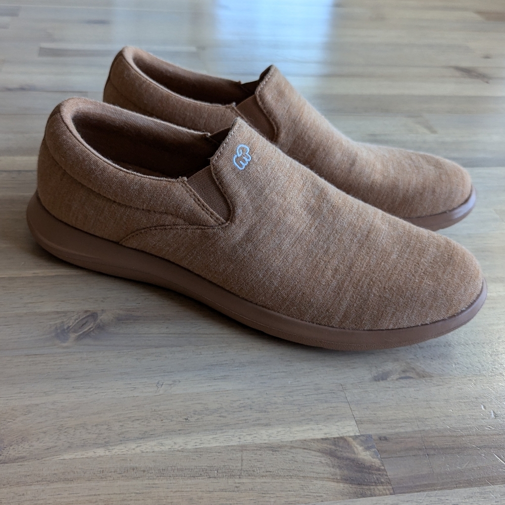 Merino Men's Slip-Ons Camel - Picture 8 of 11